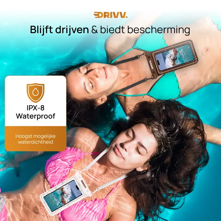 Waterdicht Telefoonhoesje - 2 stuks