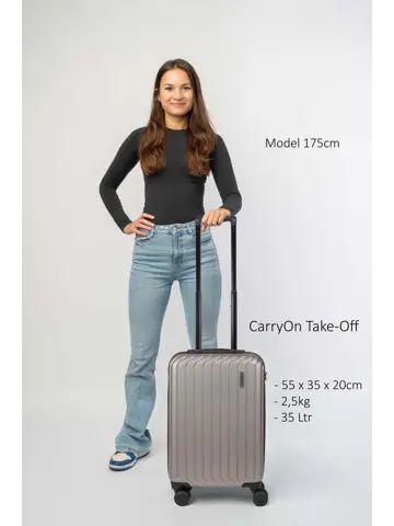 Take Off Harde handbagage koffer 55cm