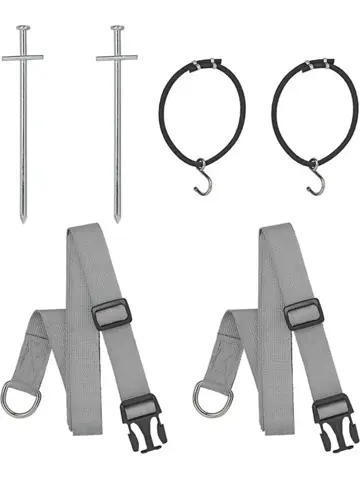 ProPlus Stormbandset - 2x2.90m - Grijs