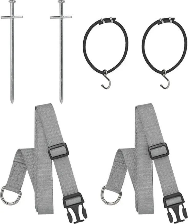 ProPlus Stormbandset - 2x2.90m - Grijs