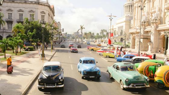 Oldtimers in Havana
