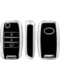 TPU Sleutelhoesje voor Kia zwart B3