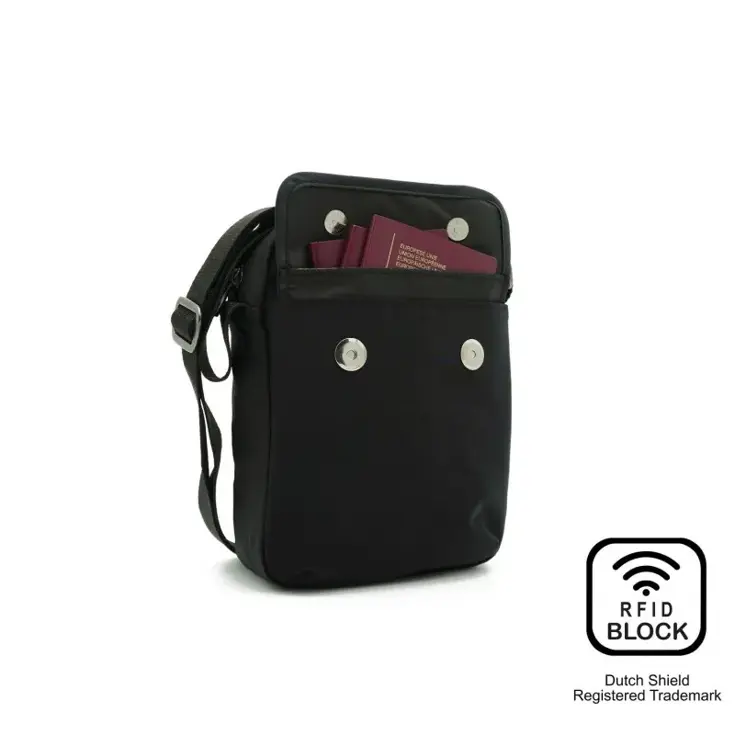Dutch Shield Anti Skim Paspoort Schoudertas