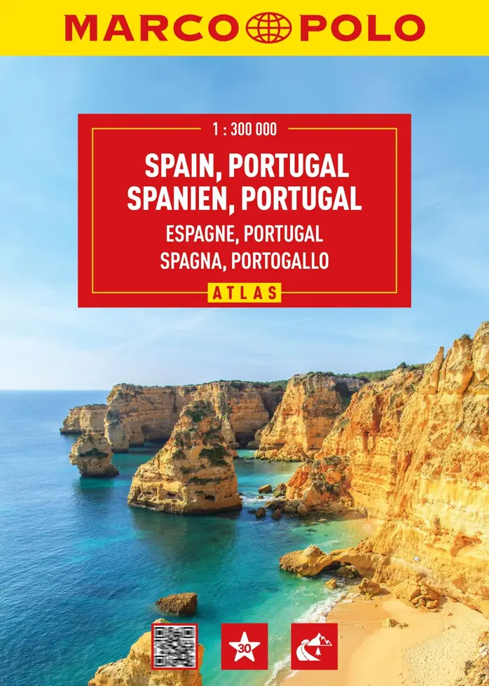 Wegenatlas Spanje - Portugal