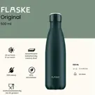 FLASKE 500 ml RVS Drinkfles