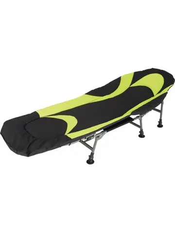 Eurotrail Kampeerbed Queen - Zwart/Lime