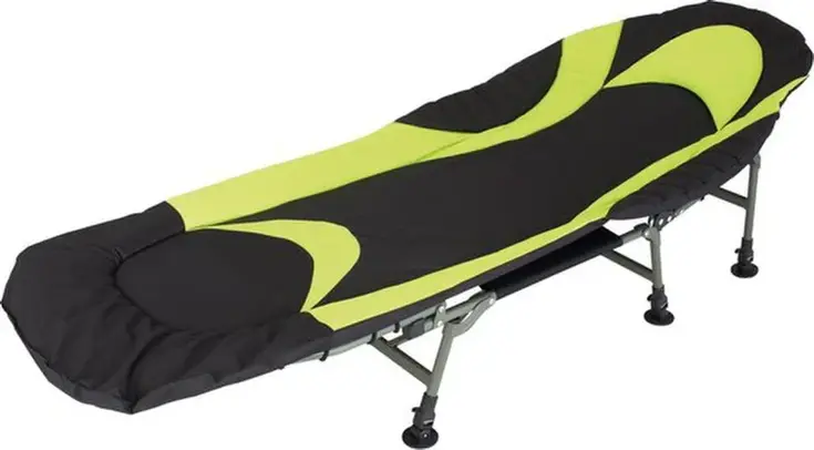 Eurotrail Kampeerbed Queen - Zwart/Lime