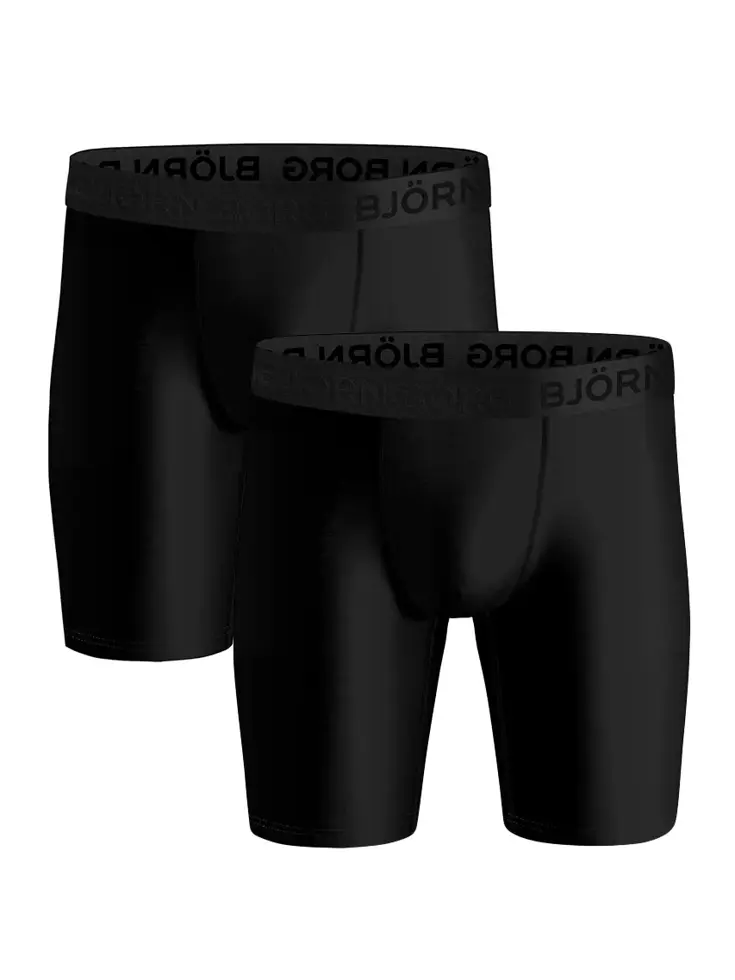 2-Pack Boxers Long Leg Heren - Björn Borg