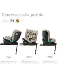 Chase Luxe i-Size Autostoel - Isofix + steunpoot