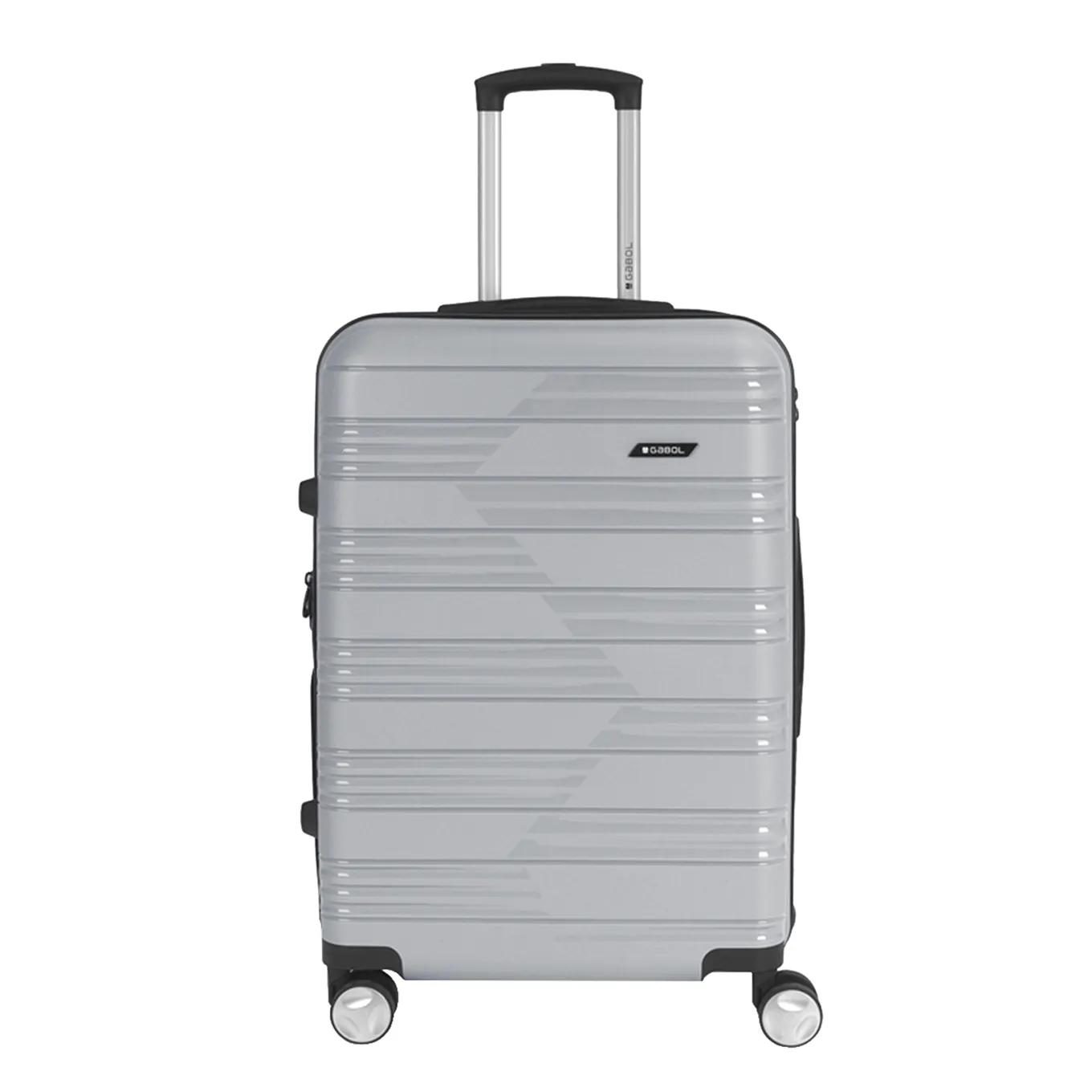 Gabol  Uyiko Medium Trolley silver  Zilver main product image