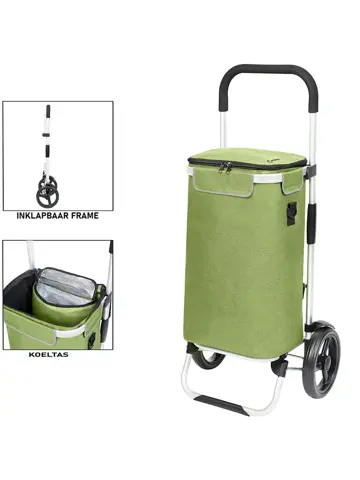 Allround Boodschappenwagen opvouwbaar 41 liter