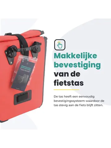 Voltano Fietstas 16L Enkele Pakaftas