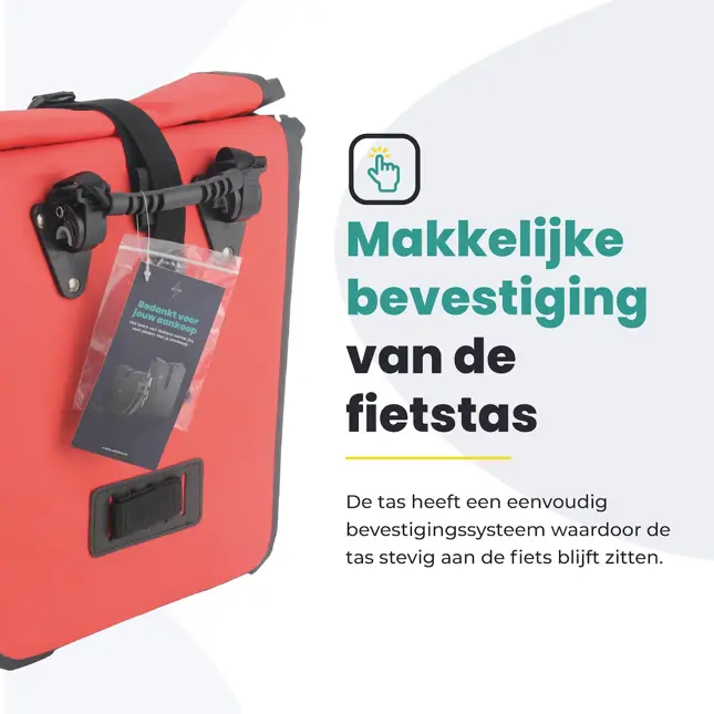 Voltano Fietstas 16L Enkele Pakaftas