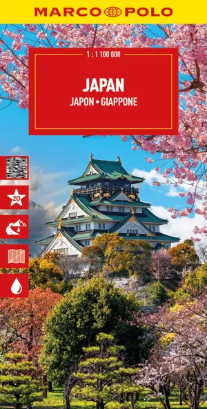 Wegenkaart Japan - Korea