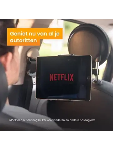 Tablet houder auto met verstelbare arm