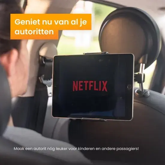 Tablet houder auto met verstelbare arm