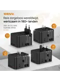 Universele Wereldstekker USB C - 45W