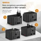 Drivv. Universele Wereldstekker - 45W
