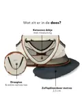 Peuter luxe campingbedje - Zelfopblaasbare matras
