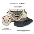 Peuter luxe campingbedje - Zelfopblaasbare matras