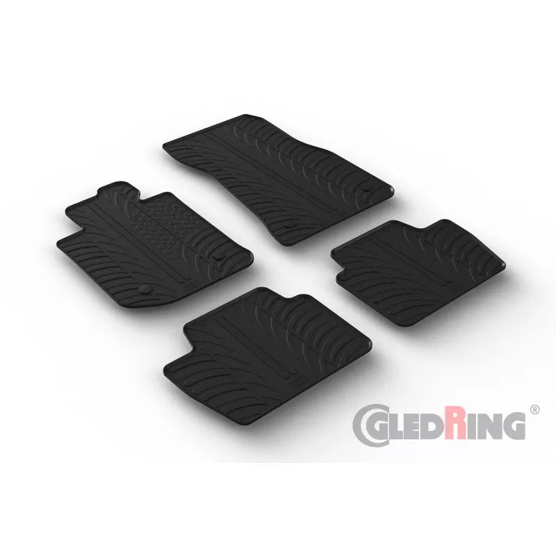 Gledring BMW 4 Serie (G22) Coupe 2020 - Rubbermatten - Zwart