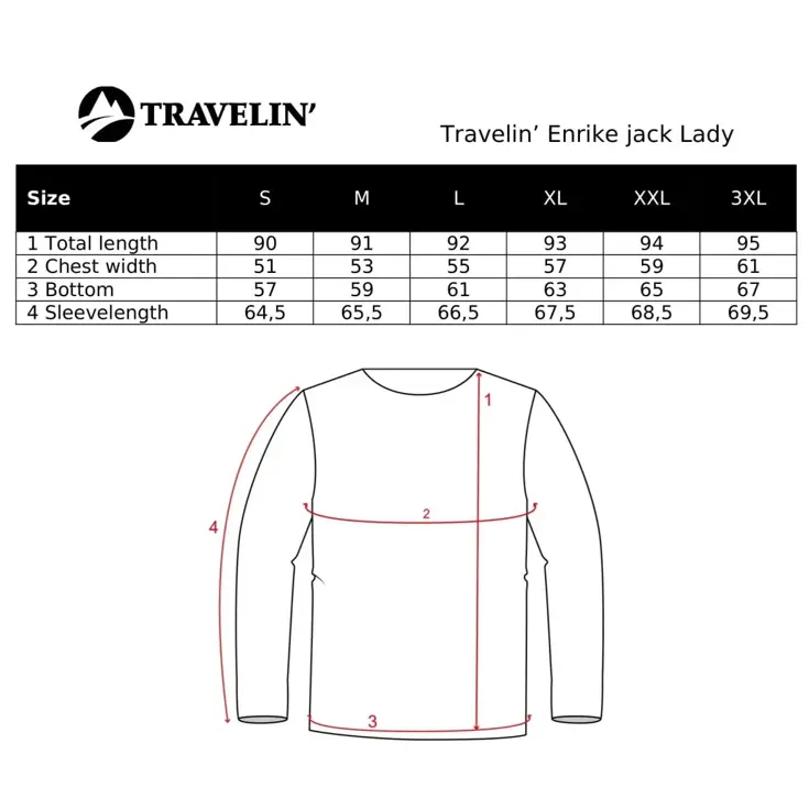 Travelin' 3-layer softshell jas - Dames - Enrike