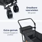 LifeGoods Bolderkar - Tot 120KG - 90L