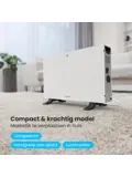 Convectorkachel – 2000W – Wit