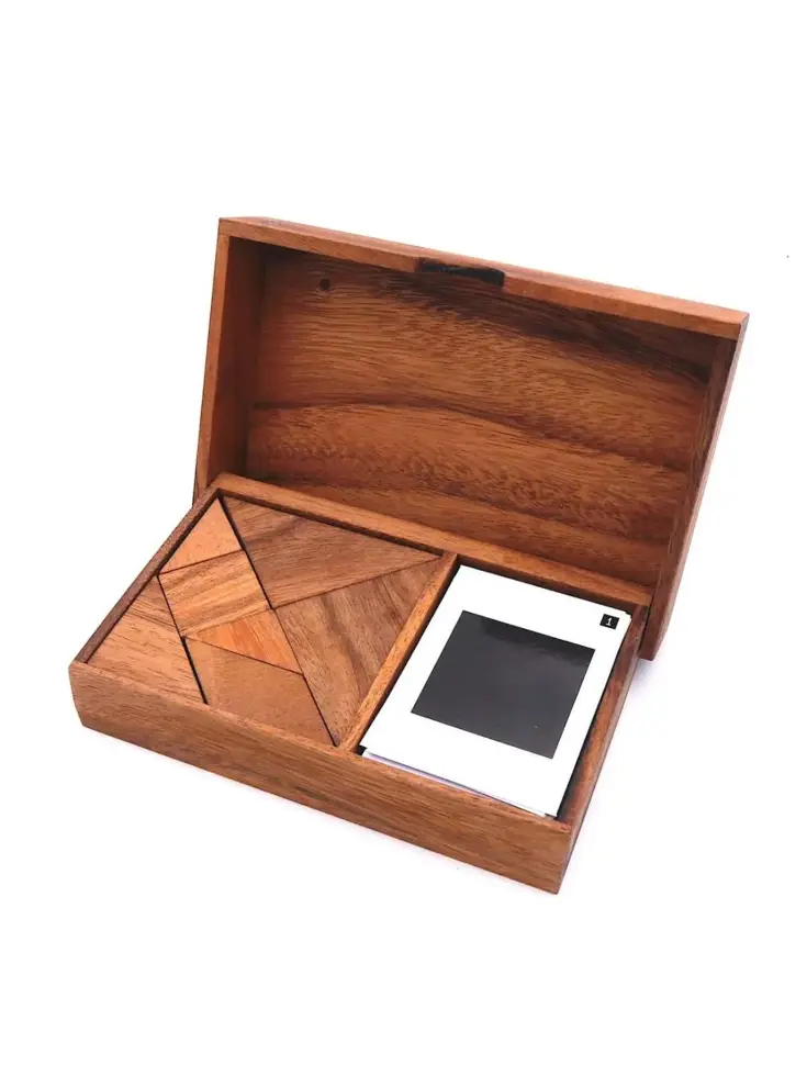 Tangram – Houten Puzzelspel (2p)