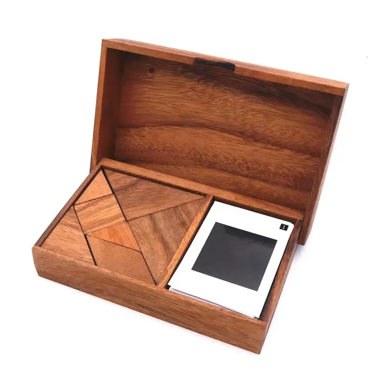 Tangram – Houten Puzzelspel (2p)