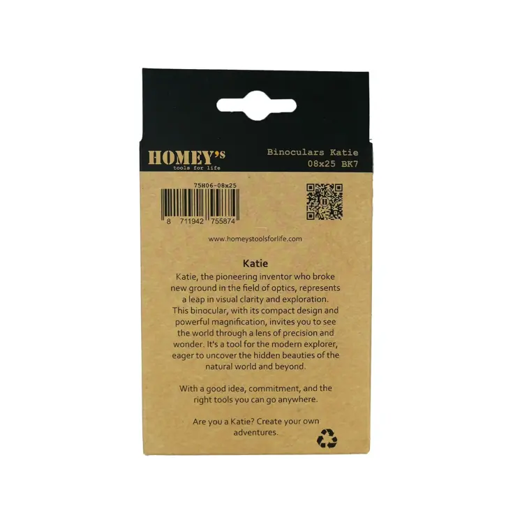 Homey’s Compact Verrekijker – Dakkant – 08x25