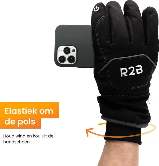 R2B Luxe Waterdichte Touchscreen Handschoenen