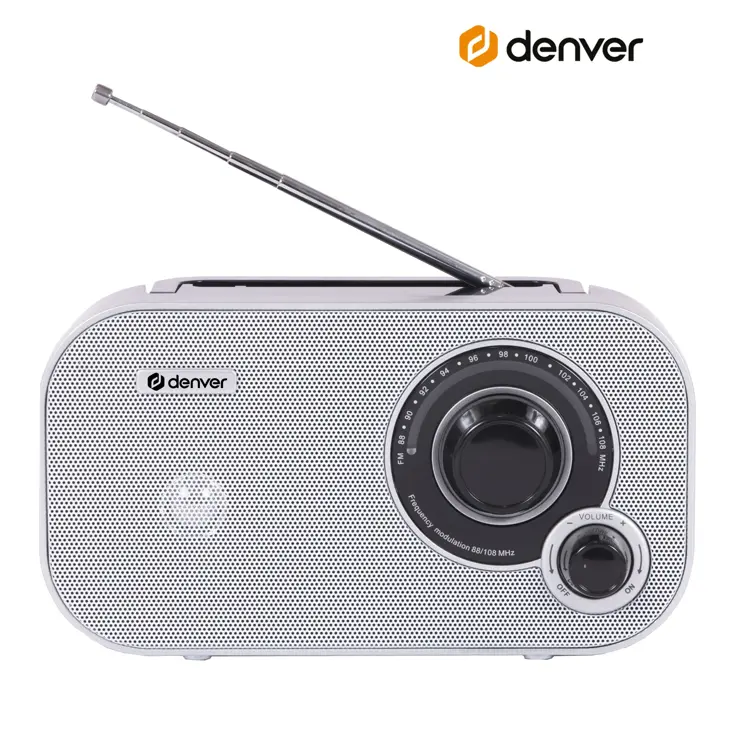 FM radio Werkt op AA-Baterijen Retro design