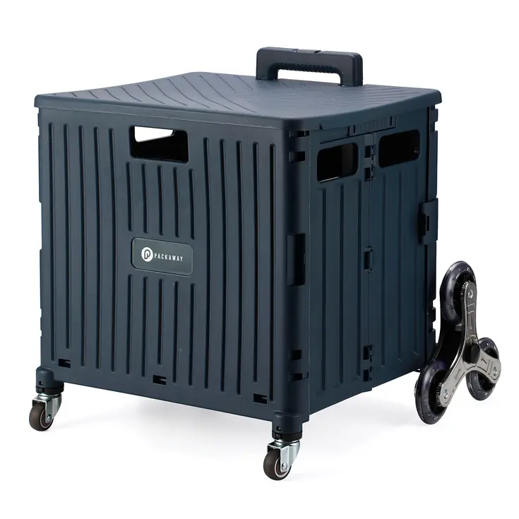 Boodschappenkrat - 50L - Trapwielen