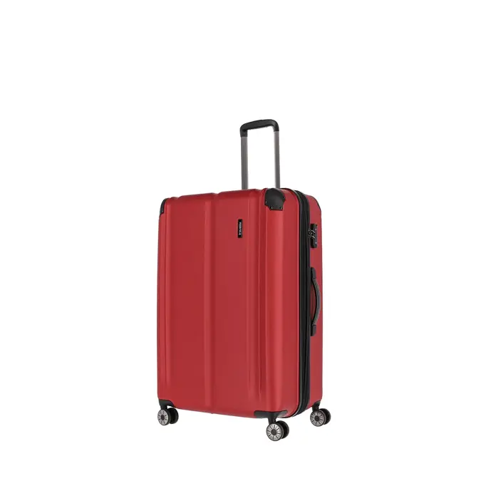 Travelite 4 wiel trolley l expandable Rood