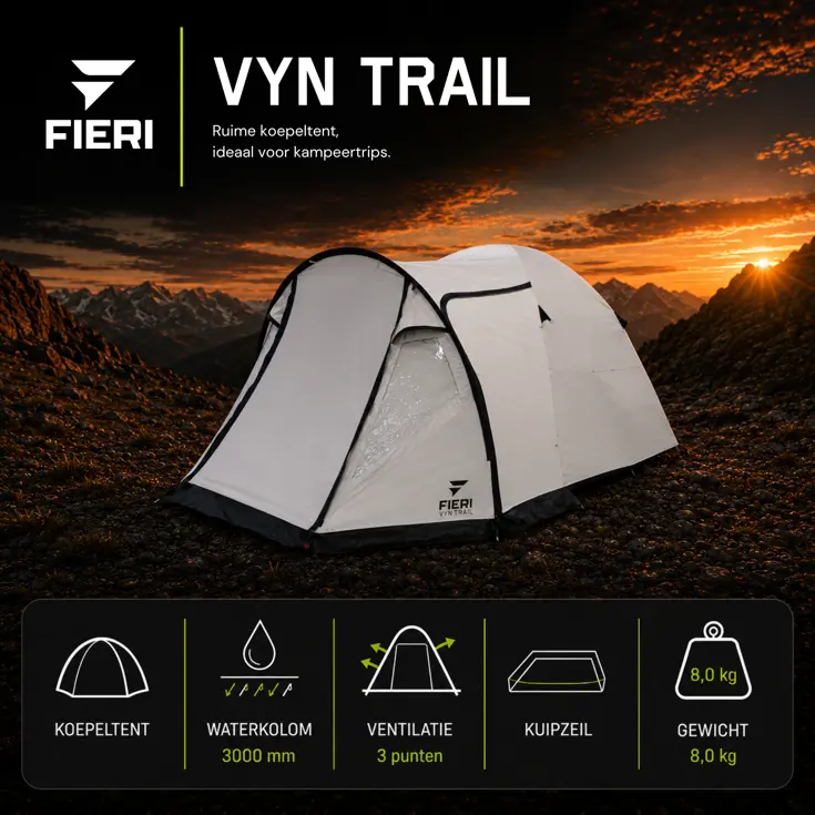 VYN Trail - Koepeltent (4P)