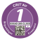Milieusticker Frankrijk