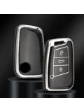 TPU Sleutelhoesje voor Volkswagen zwart D3