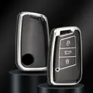 TPU Sleutelhoesje VW - Skoda - Seat Cupra zwart D3