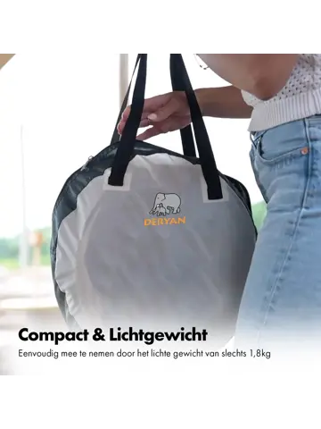 Baby luxe campingbedje - Zelfopblaasbare matras