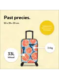 Handbagage Koffer met print - 55cm