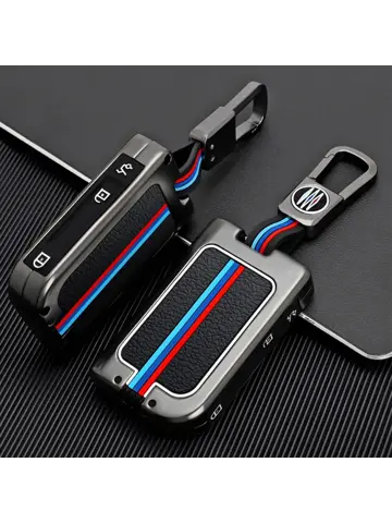 Metalen Sleutelhoesje voor Lync & Co grijs 01