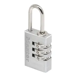 Cijferslot - 20mm - Aluminium