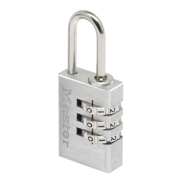 Cijferslot - 20mm - Aluminium