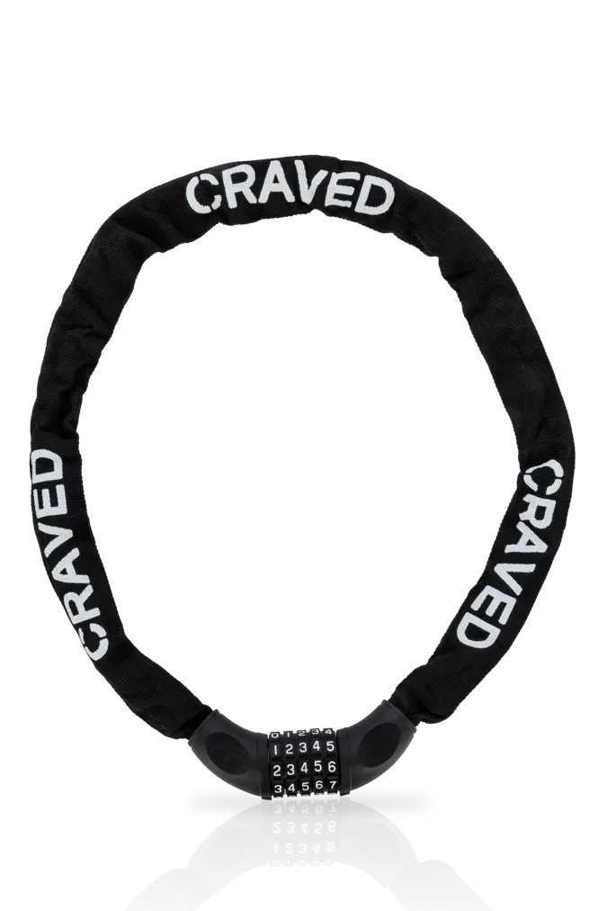 Craved Fietsslot City - Cijferslot - 100cm