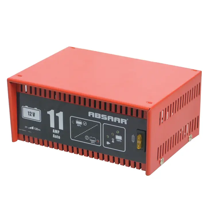 Acculader 12V 11A voor 25-120Ah accu's