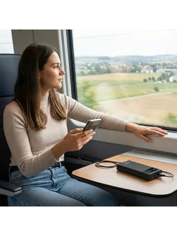 Powerbank 20000 mAh Snellader & LED Display