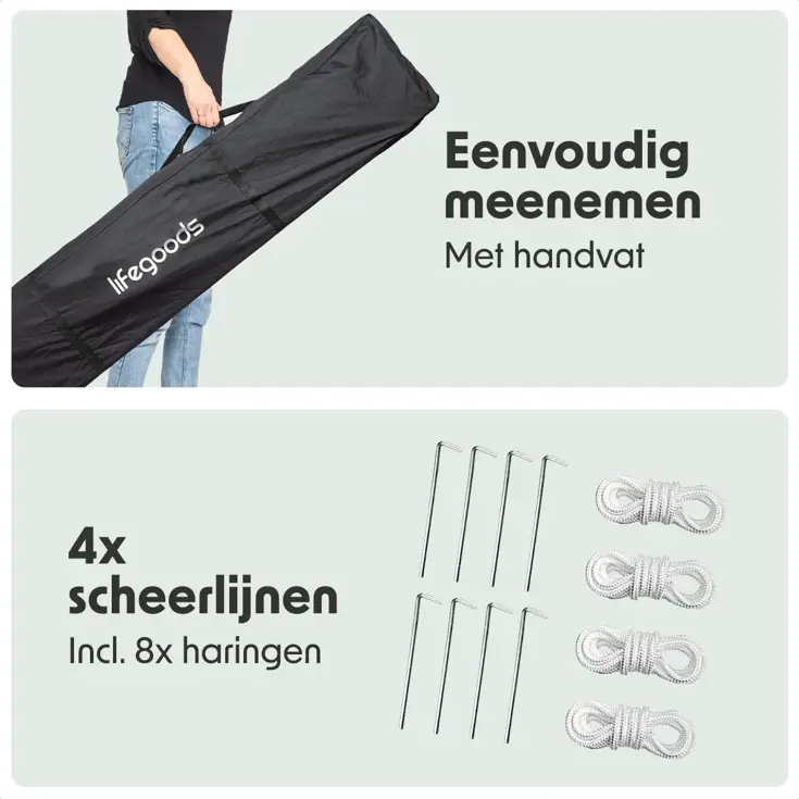 Partytent – 3x3 m