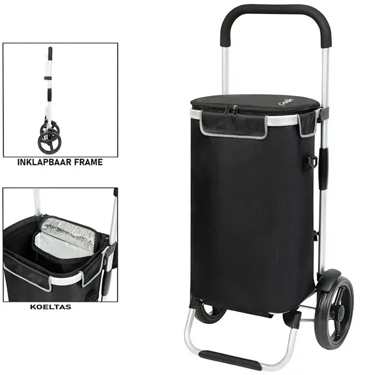Allround Boodschappenwagen opvouwbaar 41 liter
