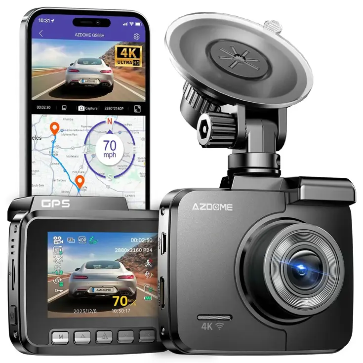 GS63H 4K 1CH Wifi GPS dashcam